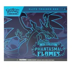 Pokemon Mega Evolution Phantasmal Flames Elite Trainer Box ETB Sealed - Image 1