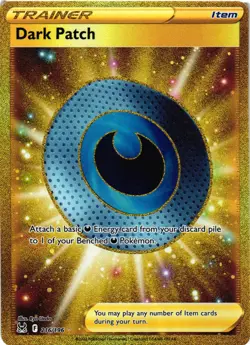 Pokemon TCG Dark Patch (Secret) SWSH11: Lost Origin 216/196 NM - Image 1