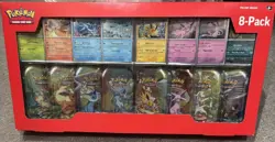 Pokemon TCG: Scarlet & Violet - Prismatic Evolutions 8 Pack Mini Tin Set - Image 1