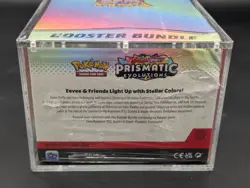 Pokemon SV8.5 Prismatic Evolutions Sealed Booster Bundle Display W/Acrylic Case - Image 4