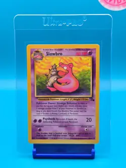 Pack Fresh (PF) - 1999 Pokemon Fossil Slowbro Unlimited 43/62 - Image 1