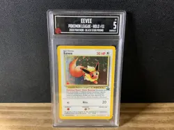 Black Star Promo 11 Eevee Holo Pokemon League TCCG 5 EX Not PSA - Image 1