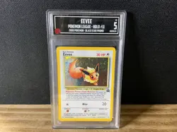 Black Star Promo 11 Eevee Holo Pokemon League PSA 5 EX 0009126 - Image 1