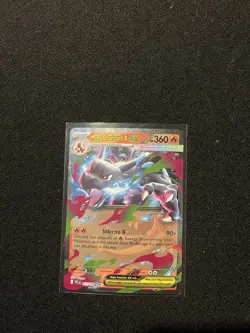 Mega Charizard x EX 013/094 Double Rare Holo Me02: Phantasmal Flames Pokemon TCG - Image 1