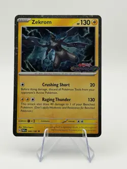 Zekrom (Cosmos Holo) Paradox Rift Stamped (NM) - Promo - Holo Rare Pokemon TCG - Image 1