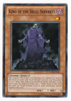 YU-GI-OH KING OF THE SKULL SERVANTS COMMON PLAYED TU04-EN016 - Image 1