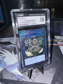 Yugioh Grade 10 Relinquished Anima MP24 Quarter Century Secret Rare 1st Ed. Pop2 - Image 2
