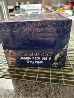 One Piece OP14 The Azure Seas Seven Double Pack Set 9 Display Box - Image 3