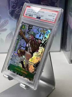 2025 ONE PIECE OP12-118 JEWELRY BONNEY ENGLISH MANGA ALTERNATE ART PSA 10 - Image 4