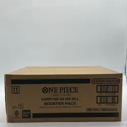 One Piece English OP-13 Carrying On His Will Booster Pack Box Case Sealed - Image 1