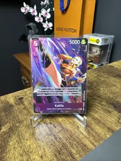 Kalifa Parallel Rare EB01-031 Alt Art Memorial Collection One Piece TCG NM - Image 1