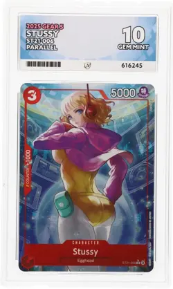 2025 One Piece ST21-006 Stussy Alternate Art Starter Deck 21 - ACE 10 - Image 2