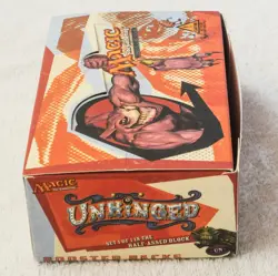 MTG 1 Empty UNHINGED Booster Box - Magic the Gathering - No Packs - English - Image 5
