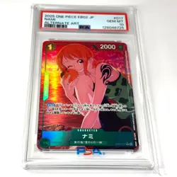 PSA 10 Nami EB02-017 ANIME 25th COLLECTION Extra Booster ONE PIECE Card Japanese - Image 1