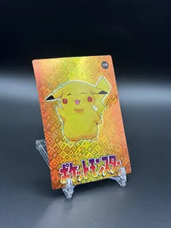 Pokemon Card - Pikachu #198 - Vending Machine - Holo - Image 1