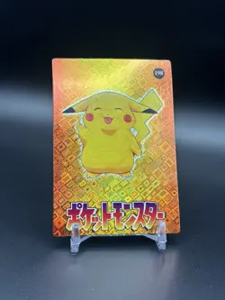 Pokemon Card - Pikachu #198 - Vending Machine - Holo - Image 3