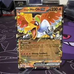 Pokemon Card Ethan's Ho-Oh EX 039/182 Destined Rivals - Near Mint - Image 1