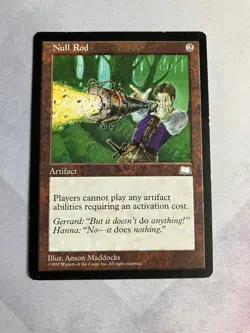 Null Rod x1 LP Weatherlight MTG - Image 1