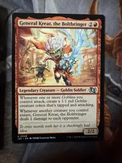 General Kreat, the Boltbringer (Anime) Foundations Jumpstart Regular Near Mint - Image 1