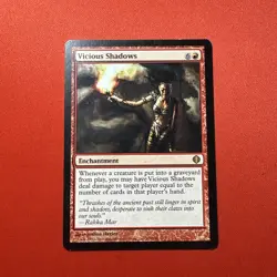 MTG Vicious Shadows - Shards of Alara NM English - Image 1