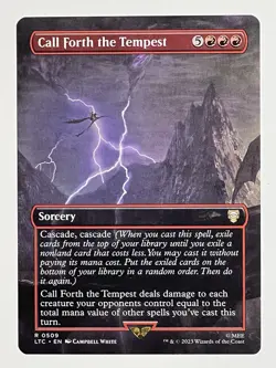 Call Forth the Tempest - The Lord of the Rings #509 - MTG Magic - Regular - Image 1