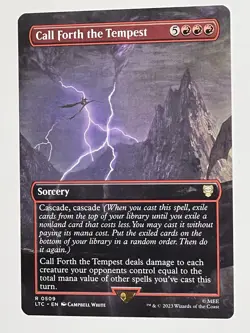 Call Forth the Tempest - The Lord of the Rings #509 - MTG Magic - Regular - Image 2
