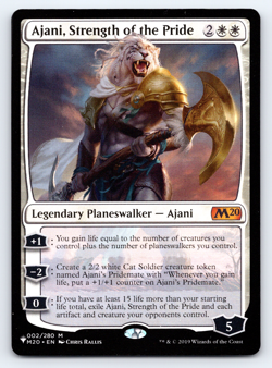 Ajani, Strength of the Pride - The List Reprints - MTG - Image 1