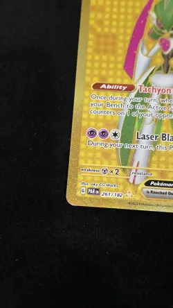 Pokemon TCG Iron Valiant ex 261/182 Paradox Rift Hyper Rare Full Art Holo Eng - Image 4
