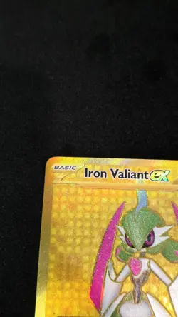 Pokemon TCG Iron Valiant ex 261/182 Paradox Rift Hyper Rare Full Art Holo Eng - Image 5