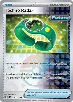 Holofoil - Techno Radar (Poke Ball Pattern) - 130/131 - SV: Prismatic Evoluti... - Image 1