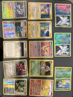 Pokemon Lot Of 11 Rev Holos From Different Sets 2 NonHolo. Please See Pictures - Image 1