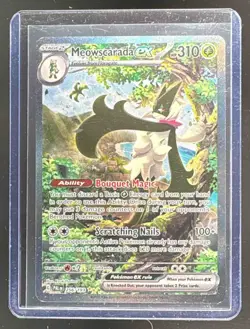 Meowscarada ex 2023 Pokemon Scarlet & Violet Paldea Evolved #256 - Image 1