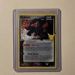 Pokemon Umbreon Star Celebrations Classic Collection 17/17 Reverse Holo - Image 1