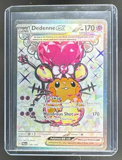 Dedenne ex 2023 Pokemon Scarlet & Violet Paldea Evolved #239 - Image 1