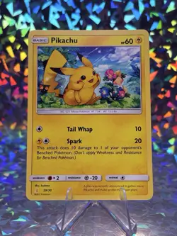 Pokemon: Pikachu 29/30 - Sun & Moon Trainer Kit Alolan Raichu & Lycanroc LP - Image 1