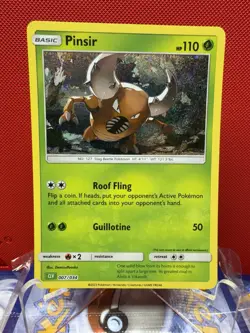 Pokemon Classic Collection Pinsir Holo CLV 007/034 NM #649 - Image 1