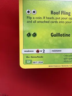 Pokemon Classic Collection Pinsir Holo CLV 007/034 NM #649 - Image 4