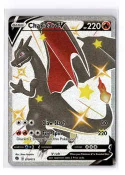 Charizard V (Secret) - 79/73 SWSH Champions Path Secret Rare - NM - POKEMON TCG - Image 1