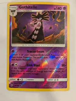 Gothitelle 54/145 Guardians Rising Pokemon Reverse Holo Foil Nice! - Image 1