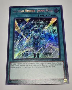 Sky Striker Maneuver - Jamming Waves! DASA-EN032 Secret Rare 1st Ed Yugioh NM/M - Image 1