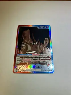 One Piece Portgas.D.Ace Alternate Art Leader OP13 002 Carrying On His Will - Image 2