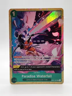 Paradise Waterfall (Premium Collection Vol. 1) OP01-057 One Piece Promo Foil - Image 1