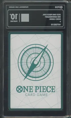 2025 One Piece Chinese 3rd Anniversary Don!! Cards PCG 10 PRISTINE #2 - Image 2