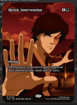 MTG: Avatar: The Last Airbender Eternal-Legal, Heroic Intervention - Image 1