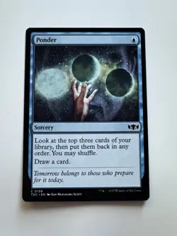 Ponder [Tarkir: Dragonstorm] MTG - Image 1