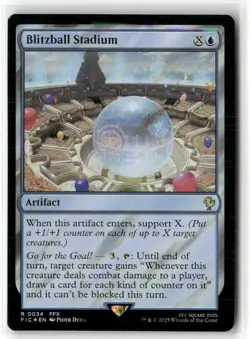 Blitzball Stadium Commander: Final Fantasy Surge Foil NM MTG MAGIC - Image 1