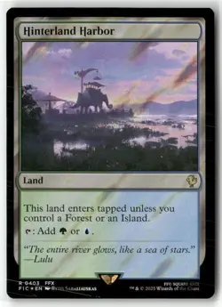 Hinterland Harbor (Surge Foil) Commander: Final Fantasy Foil - Image 1