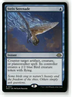 Magic: The Gathering Instant Strix Serenade Regular MH3 MTG NM - Image 1