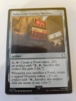 MTG - Universes Beyond: Fallout - Nuka-Cola Vending Machine - NM - NF - Image 1