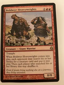 MTG NM Boldwyr Heavyweights Morningtide Free Shipping In The US with Tracking - Image 1